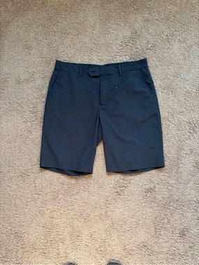 J.Lindeberg Men's Performance Golf Shorts- Navy